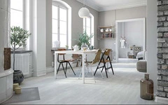 PAVIMENTO VINILICO SPC 4,5 MM ROVERE BIANCO AVIGNON 2,184 MQ - 2
