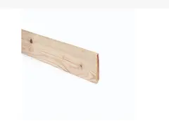 CONF. 10 PZ BATTISCOPA LISCIO PINO MISURE 10X70X2400 MM FINITURA VERNICIATO NATURALE