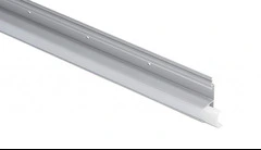 CONF. 10 PZ CANALINA IN PVC PER FISSAGGIO LED A PAVIMENTO MISURE 14X45X2400 MM