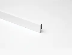 CONF. 10 PZ BATTISCOPA RETTANGOLARE PVC FINITURA ROVERE CAMMELLO
