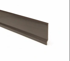 CONF. 20 PZ BATTISCOPA CON PIEDE PVC FINITURA MOGANO