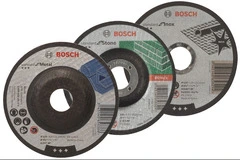Bosch DISCO ABRASIVO A CENTRO DEPRESSO  per levigatura ferro Ø mm. 115x6x22,2