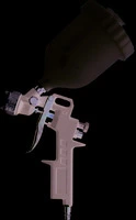 Globex AEROGRAFO PER VERNICIATURA SERBATOIO SUPERIORE 0,6 L Ø UGELLO 1,5 MM