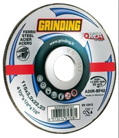 Grinding DISCO ABRASIVO CENTRO DEPRESSO FORZA per ferro Ø mm. 115x3,2x22,23