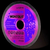 Montolit DISCO DIAMANTATO CZETA PER GRES PORCELLANATO E CERAMICA  Ø mm. 115x1,4x22,23