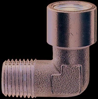 RACCORDO A L PER COMPRESSORI 3/8 M/F