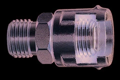 RACCORDO FILETTATO PER COMPRESSORI DADO FRESATO  3/8M