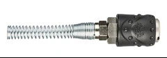 RACCORDO PER SPIRALI ATTACCO RAPIDO PER COMPRESSORI  mis. 6x8