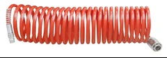 SPIRALE ELASTICA PER COMPRESSORI RACCORDI UNIVERSALI mt. 15 Ø tubo mm.10x8