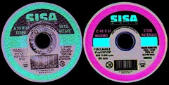 Sisa Mole DISCO ABRASIVO CENTRO DEPRESSO per ferro Ø mm. 115x3,2x22