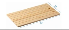 Asse Per Vaschetta Lavatoio in Legno di Pino Verniciato 28X67 - 2