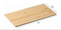 Asse Per Vaschetta Lavatoio in Legno di Pino Verniciato 28X72 - 2