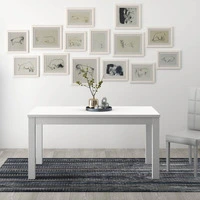 Tavolo allungabile Empoli 160x90 bianco frassinato