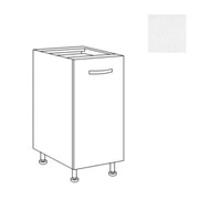 Base cucina 40x60x82h bianco frassinato