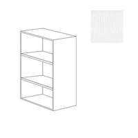 Modulo H 129 per ufficio ibisco bianco frassinato