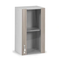 Vetrina pensile 40 cm olmo