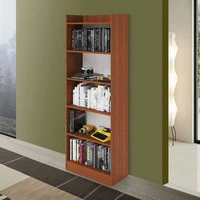 Libreria Alessia 64x29x180H noce antico