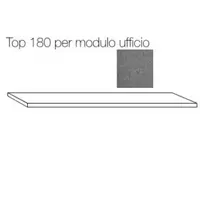 Top 180 per modulo ufficio Ibisco cemento