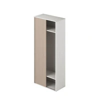 Ingresso modulo da 90 H.212 ante scorrevoli con appendi abiti colore olmo