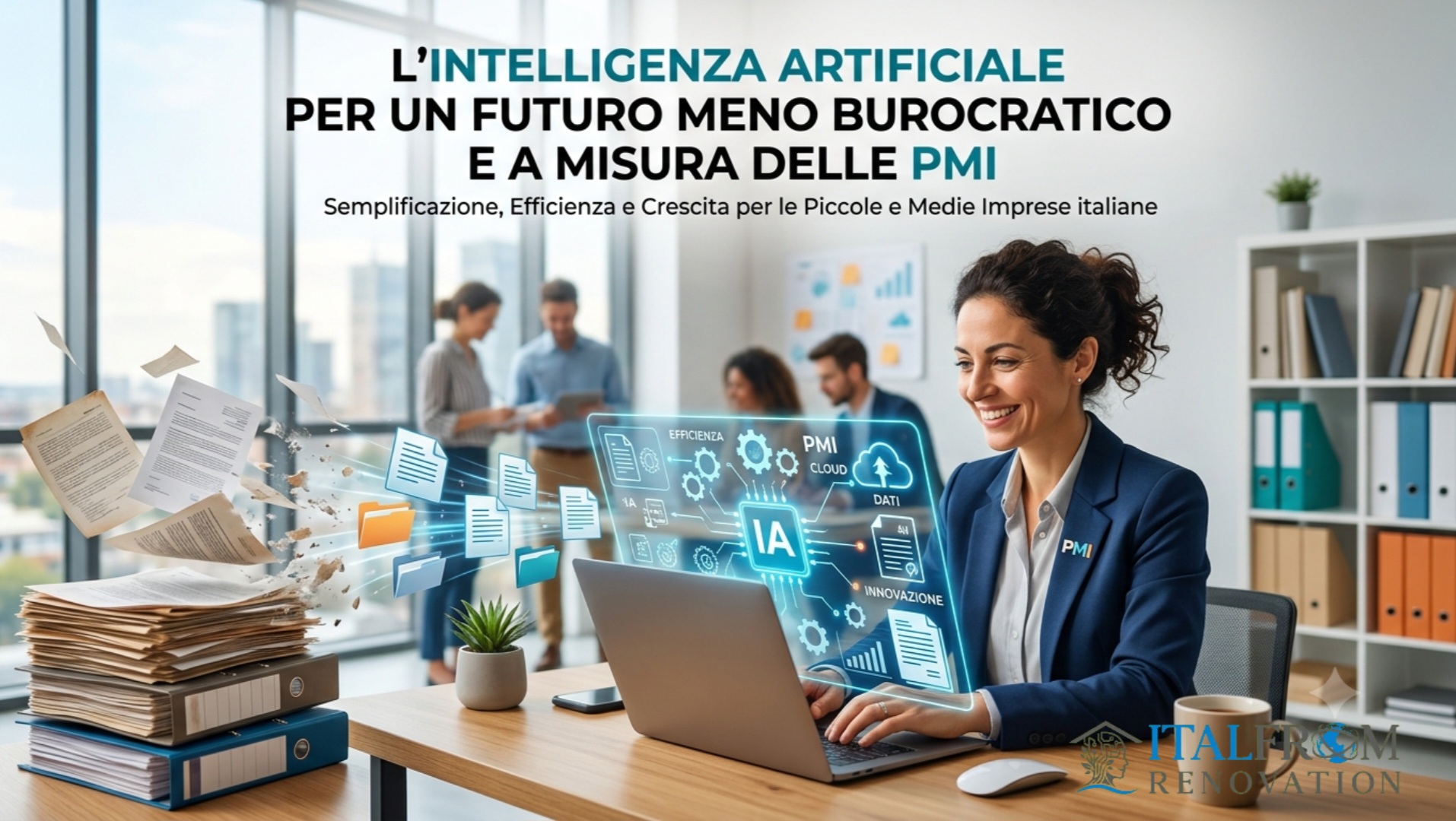 L'Intelligenza Artificiale per un Futuro Meno Burocratico e a Misura delle PMI