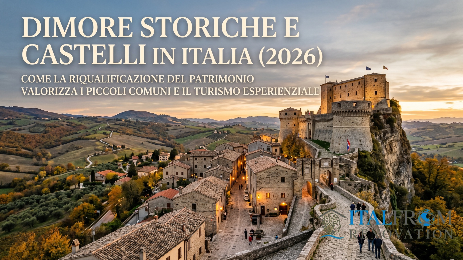Dimore Storiche e Castelli in Italia (2026): Come la Riqualificazione del Patrimonio Valorizza i Piccoli Comuni e il Turismo Esperrenziale